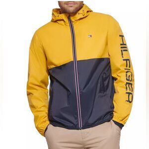 Tommy Hilfiger Hooded Rain Slicker Mens XL Jacket